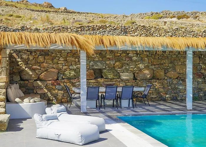 别墅 Vesper Jewel Luxury In Mykonos 图罗斯